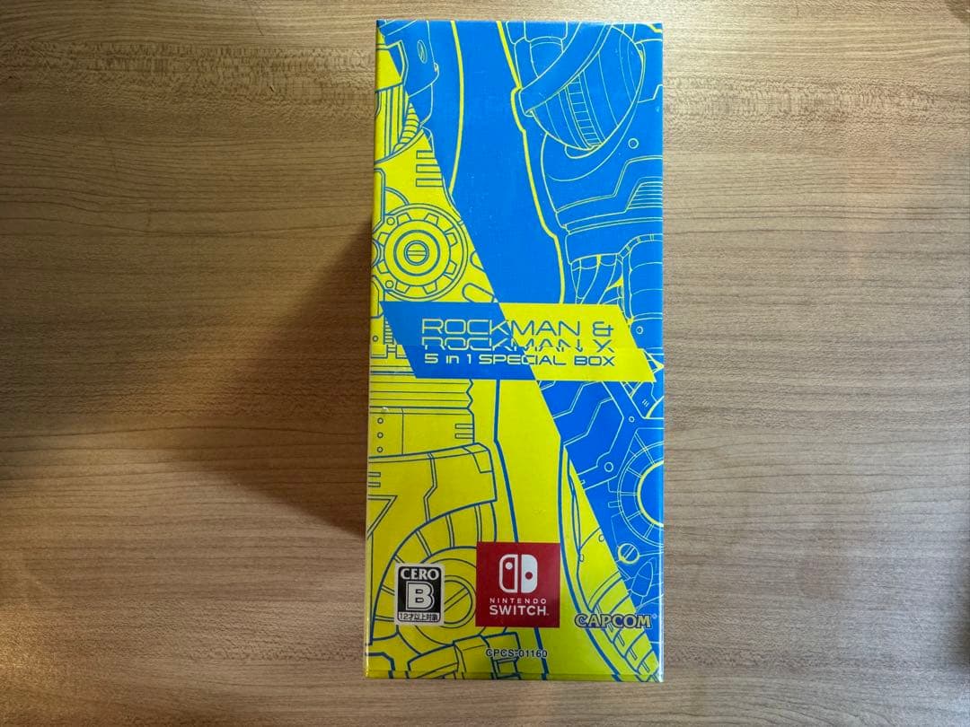 新品未開封 ロックマン＆ロックマンX 5in1 スペシャルBOX Switch版