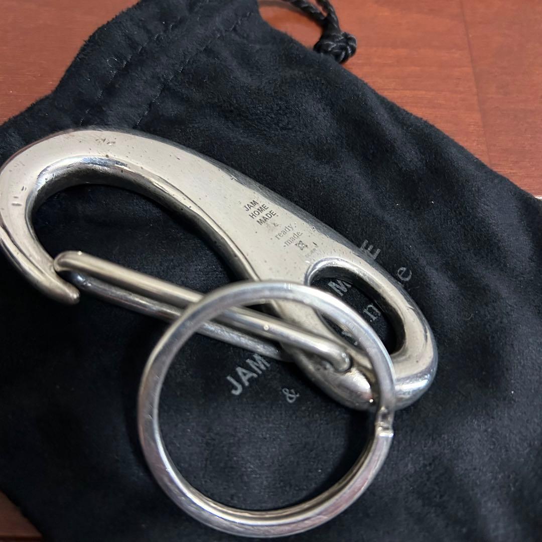 新品仕上げ JAM HOME MADE フック型キーホルダー カラビナ 木村拓哉