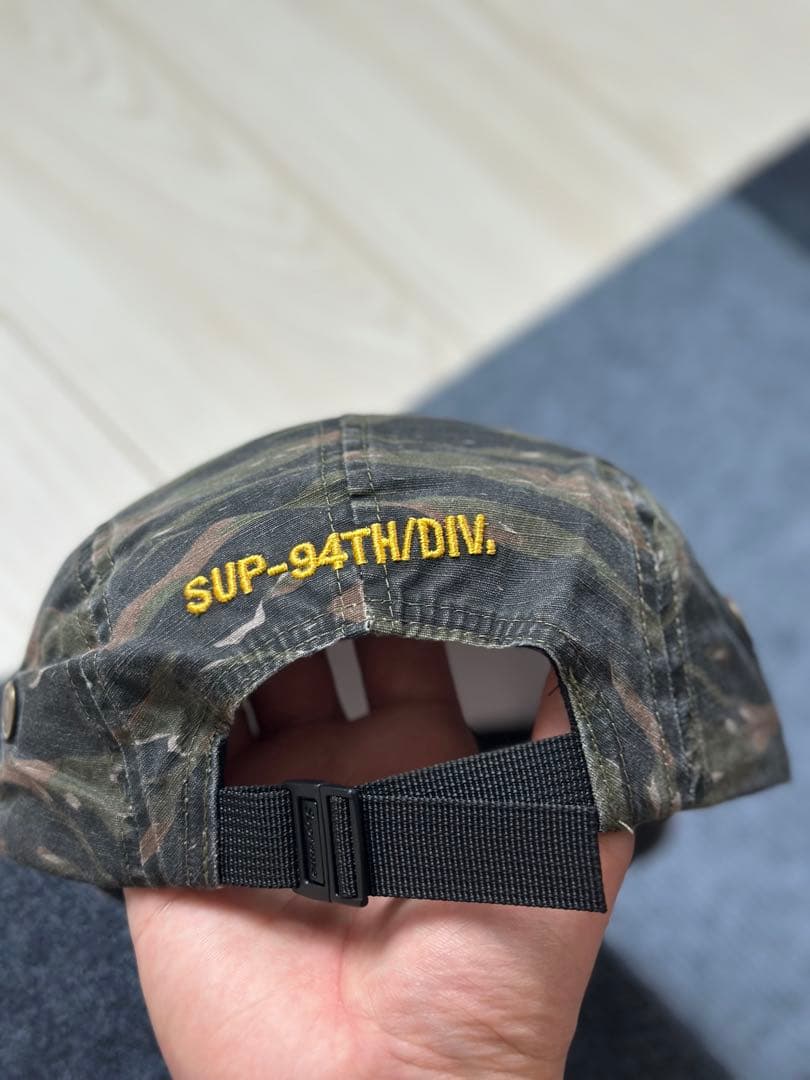 Supreme 迷彩キャップ SUP-94TH/DIV.