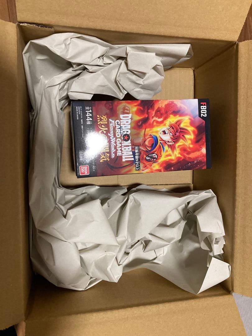 ドラゴンボールカードゲーム烈火の闘気1box未開封品 - メルカリ