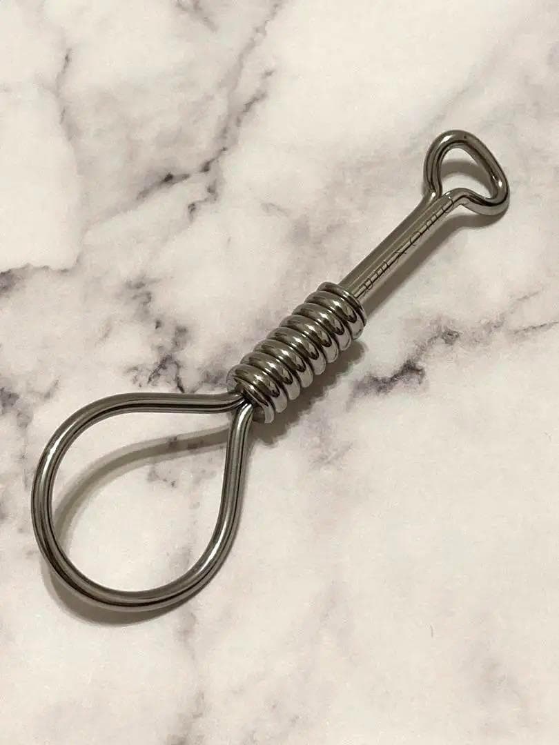 即購入可】ジェフデッカー型 キーフック シルバー キーホルダー