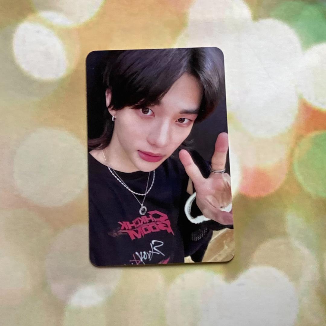 ヒョンジン Straykids CHKCHK BOOM ATE トレカ Hyunjin and Lee Know Stray Kids Chk Chk Boom Version ATE Album