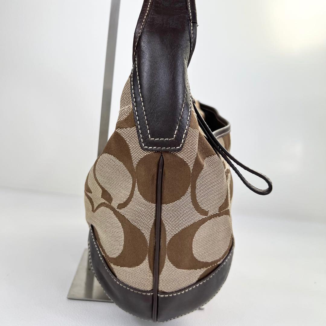 y2k✨00s】COACH ワンショルダー アクセサリーポーチ シグネチャー