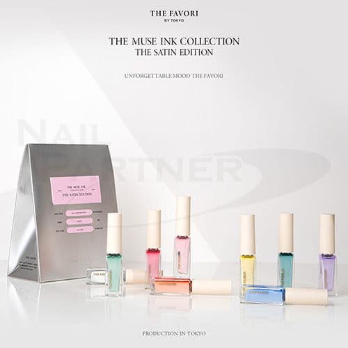 THE FAVORIザミューズインクコレクションTHE SATINEDITION The Favori Muse Ink Satin Gel | Korean Nail Art Supplies Australia