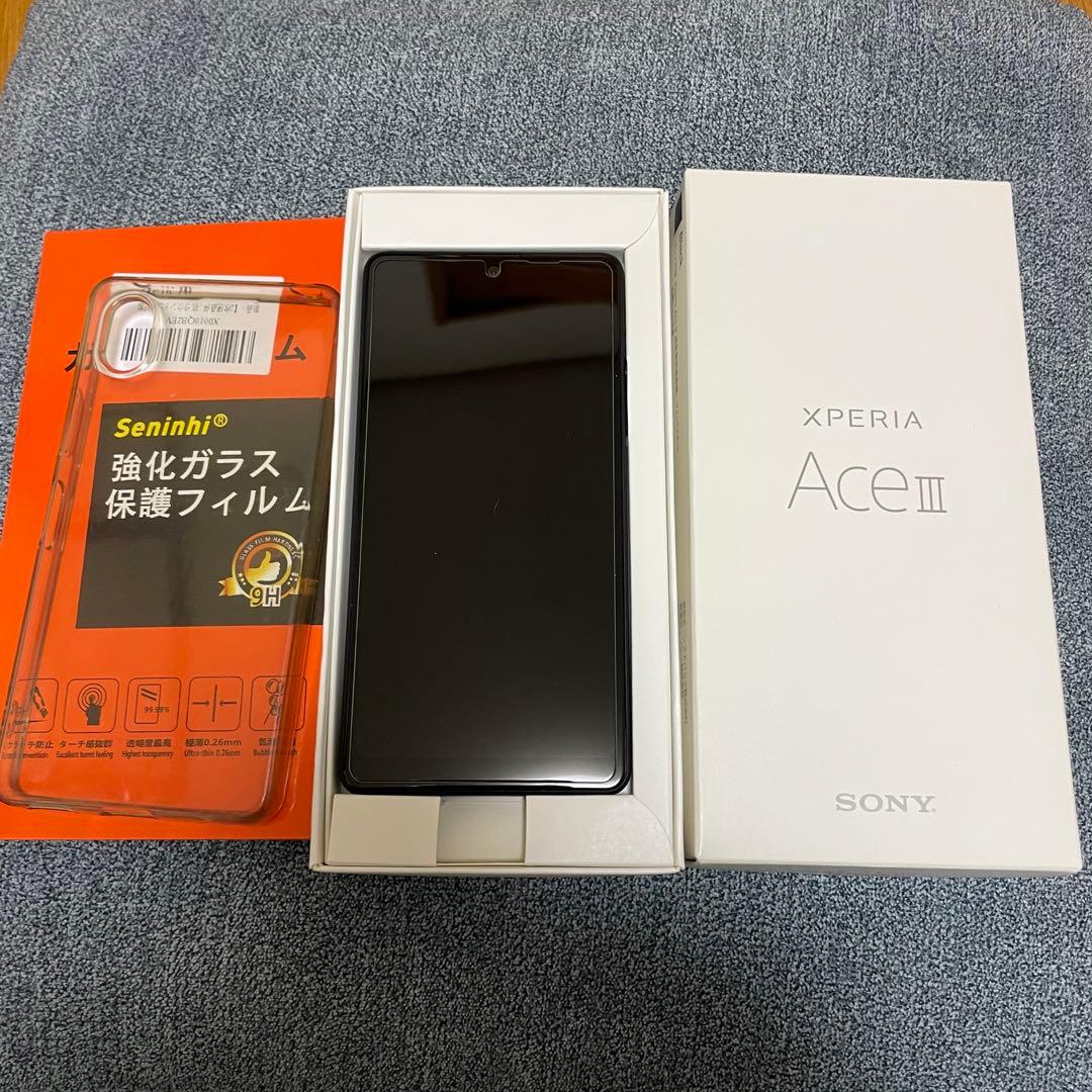 Xperia Ace III Y!mobile版simフリー Xperia Ace セイモバイル☆国内SIMフリー Ymobile III ブルー A203SO