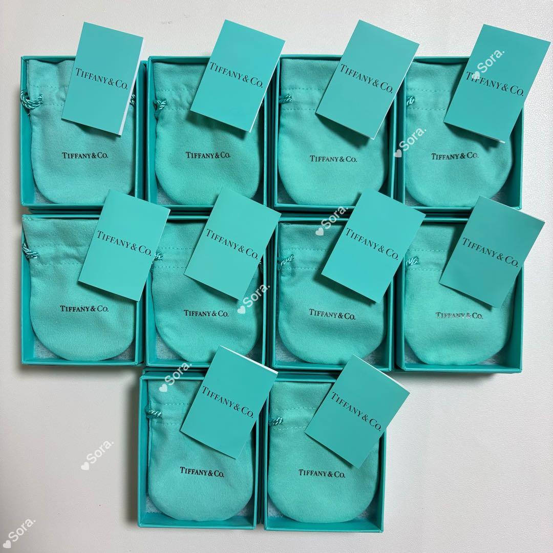 極美品 ティファニー 空箱 巾着袋 10セット 現行品 保存袋