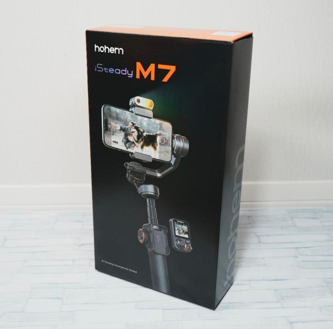 Hohem M7 Steady スマホスタビライザー（要約) Amazon.co.jp: hohem M7 スマホ ジンバル スタビライザー AIトラッカー