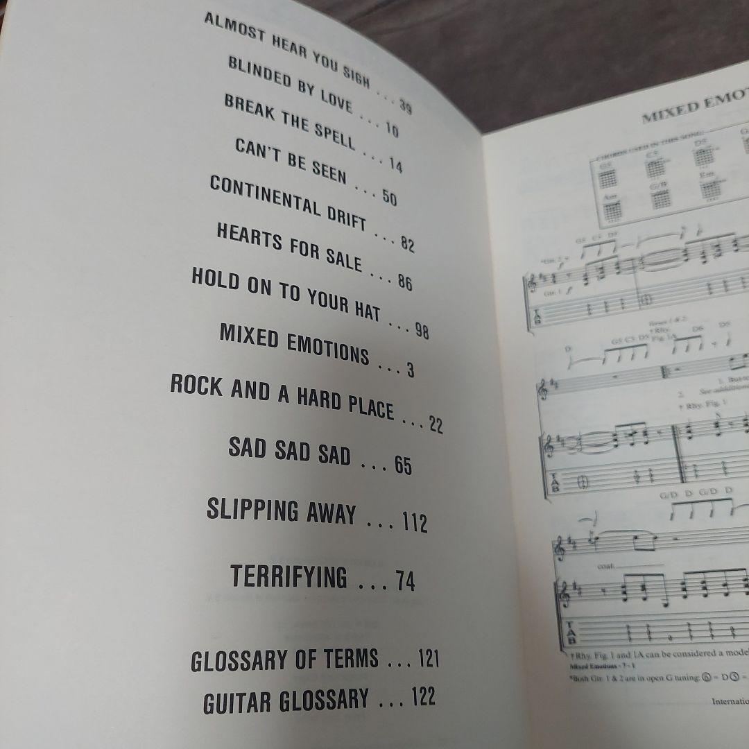 スティール・ホイールズ ROLLING STONES STEEL WHEELS 楽譜 ギター