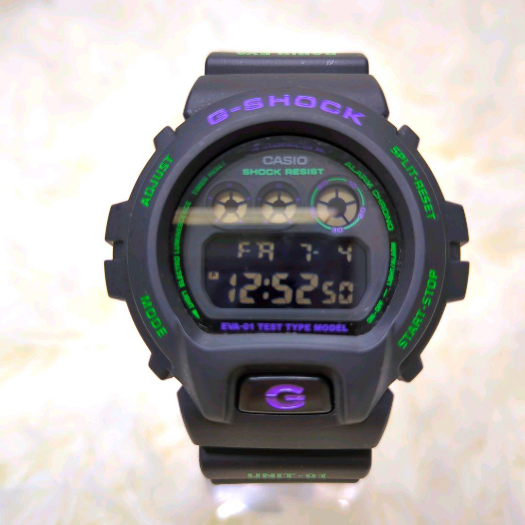 極美品] G-SHOCK エヴァンゲリオン初号機モデル DW-6900FS 箱 - メルカリ