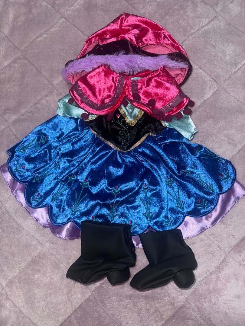 ディズニーストア ユニベア アナ雪 コスチューム 衣装 激レアブーツ