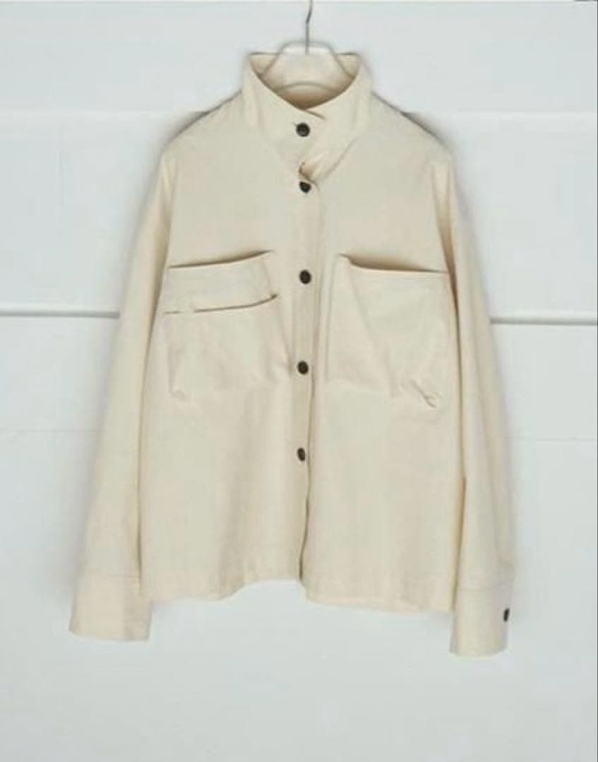 タグ＆封筒付き anuke Pocket Standcollar Shirts anuke（アンヌーク）の「Pocket Standcollar Shirts（シャツ/ブラウス