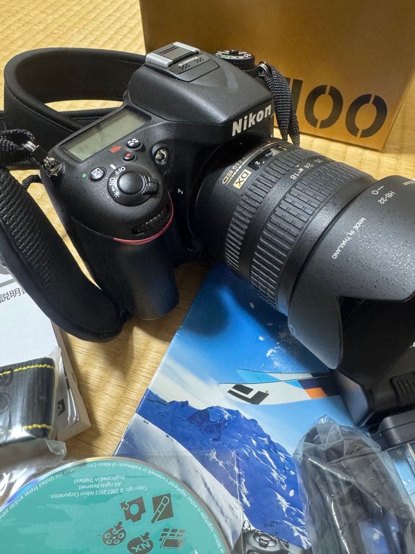 Nikon D7100 純正+タムロン望遠セット ショット数4000