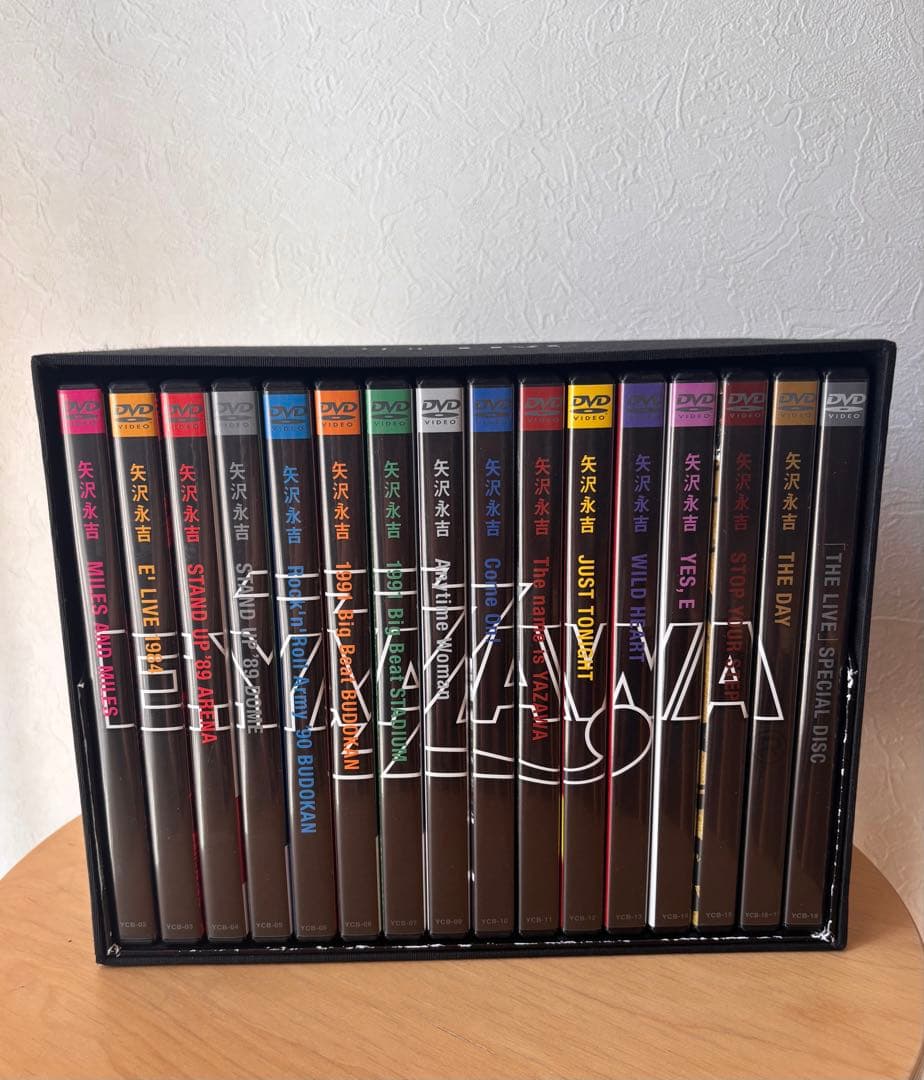 矢沢永吉　THE LIVE DVD BOX 17枚組　【美品】 THE LIVE 矢沢永吉 DVD BOX 17枚組 TREASURE : EastRiverrr-shop