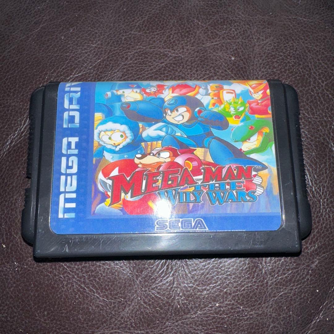 MEGA MAN: THE WILY WARS メガドライブ用ソフト - メルカリ