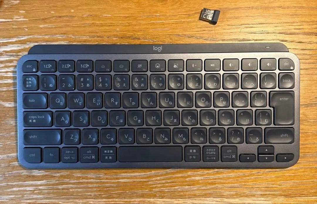 【羽織】logicool MX KEYS MINI レシーバー付き ロジクールMX Keys Miniビジネス ワイヤレス キーボード