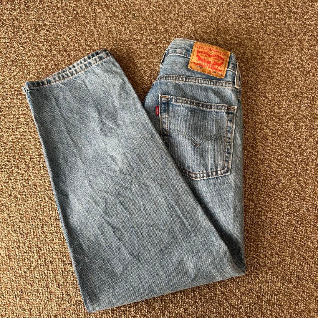 Levi's リーバイス578 バギーデニム 28×32 - メルカリ