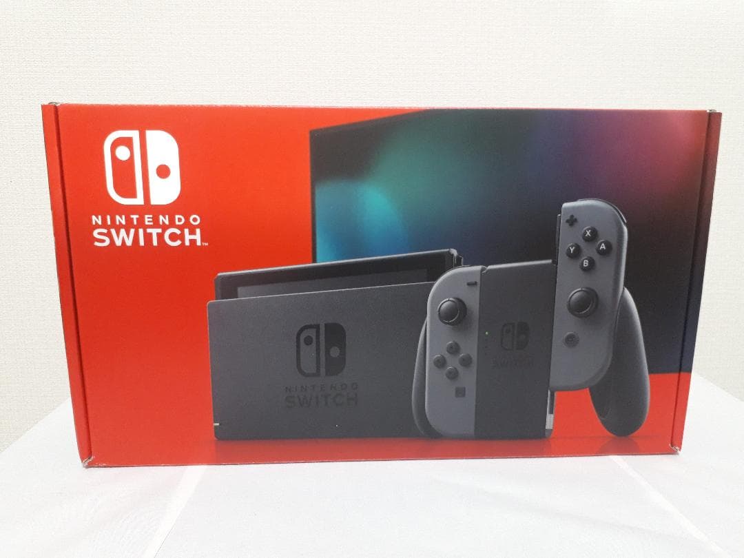 新モデル　Nintendo Switch本体　Joy-Con(L)/(R)グレー Nintendo Switch 新品 任天堂 Joy-Con (L) (R) グレー/スイッチ本体