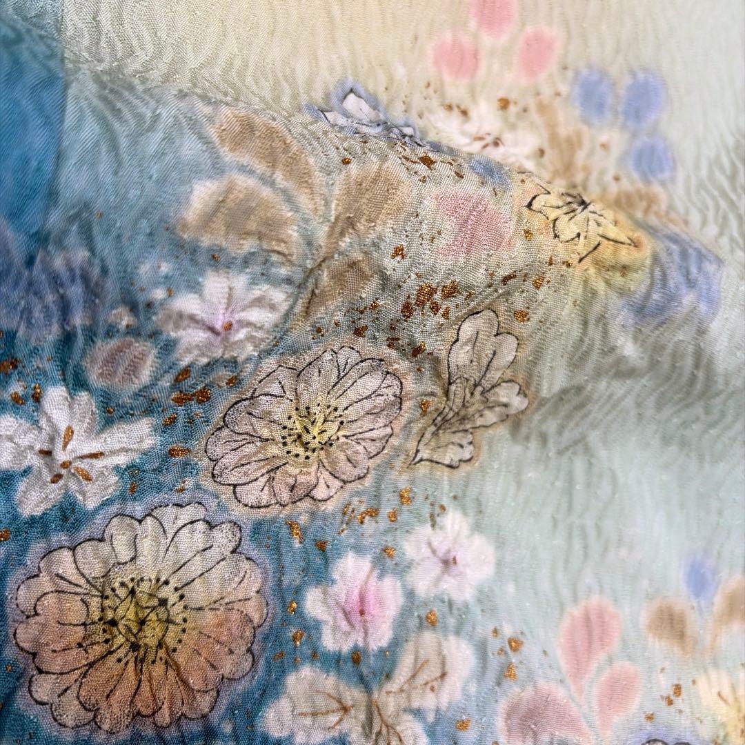 正絹　訪問着《辻ヶ花》