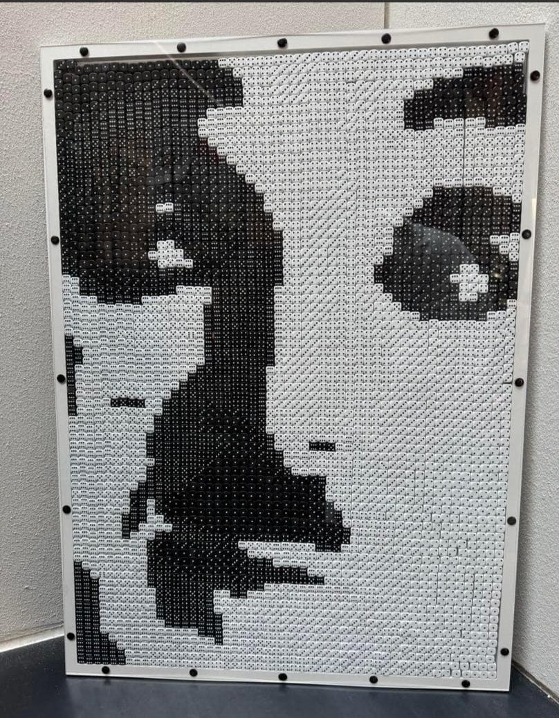 モダン】チャーリー・チャップリン（サイコロ モザイクアート） - メルカリ
