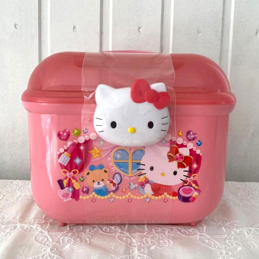 新品・未使用 】 ハローキティ キティ クリアボックス ケース 収納