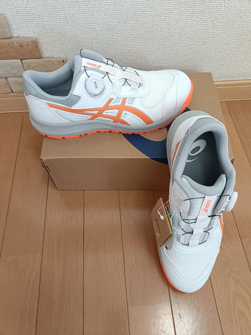 アシックス/asics/CP-219/26.5/BOA/Wh-OR安全靴