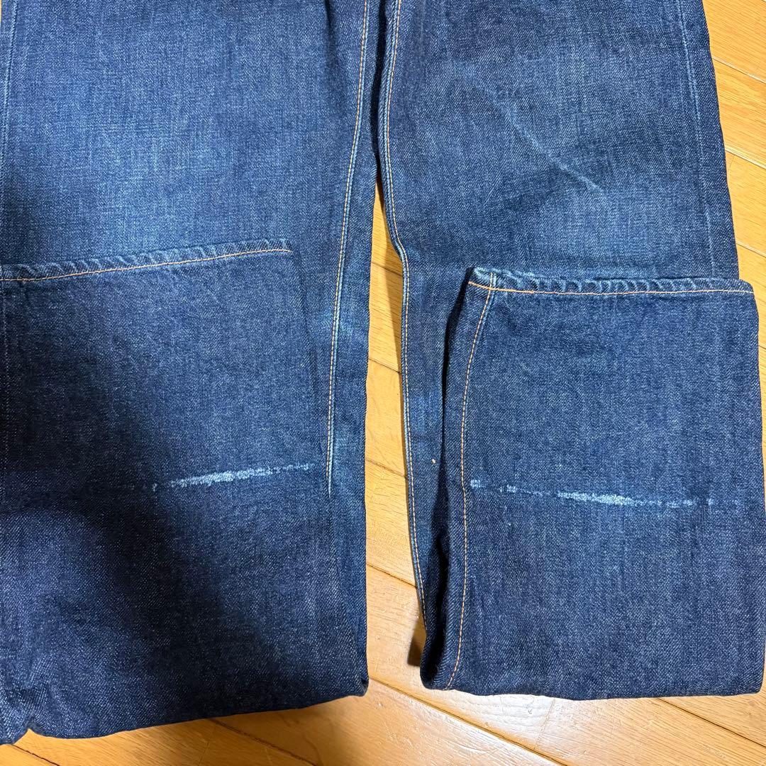 初期EVISU エヴィス エビスNo.2 2504 白カモメ シンチバック 虎耳