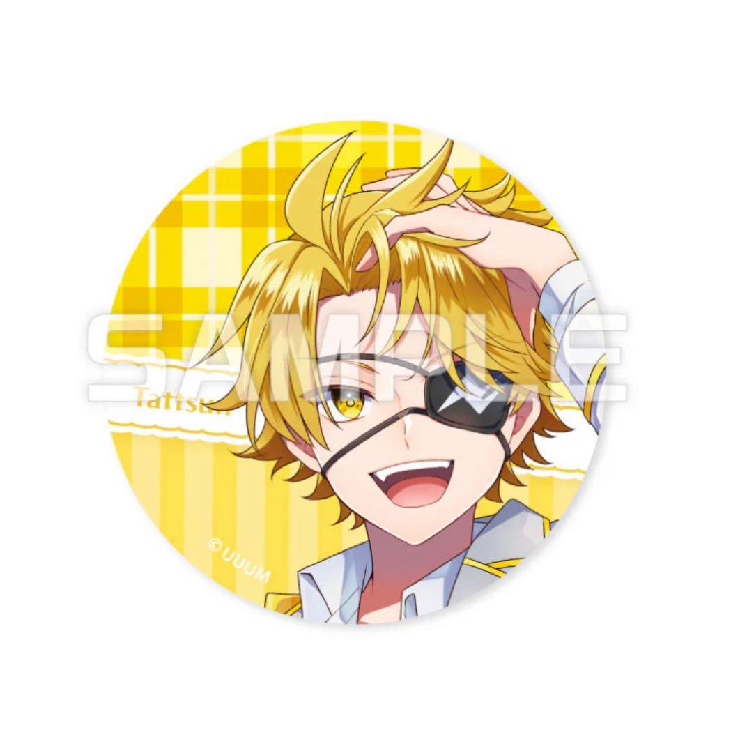 2点セット たっつん 缶バッジ カラフルピーチ からぴちパラダイス2025