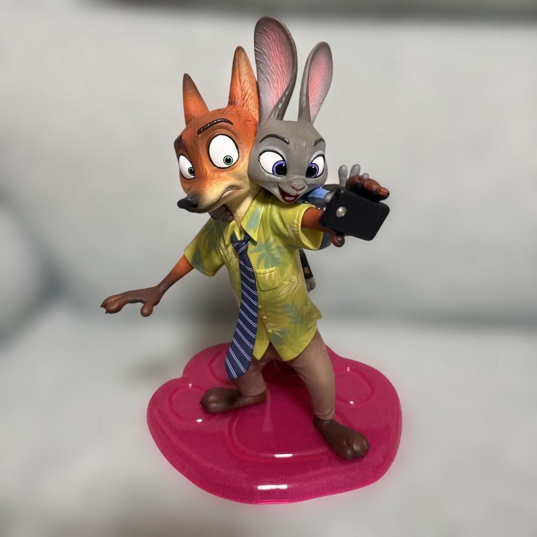 ニック・ワイルドとジュディ・ホップス フィギュア ズートピア一番くじ