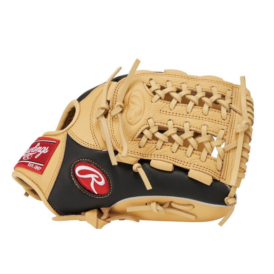 未使用品】ローリングス 一般軟式グローブ 人気色キャメル オール
