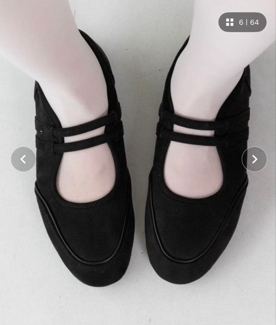 EVOL ダブルベルトラウンドスニーカー　23.5cm