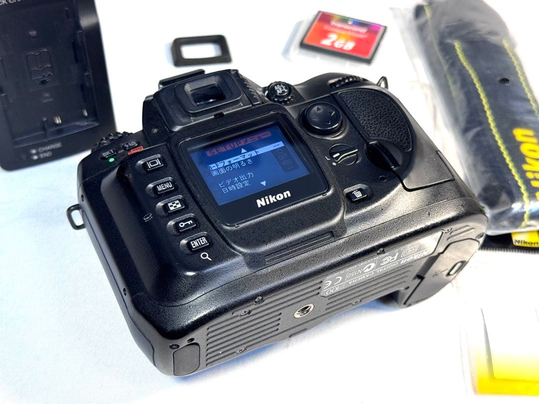ニコン Nikon D100 美品 純正付属品多数 BM-2含む - メルカリ