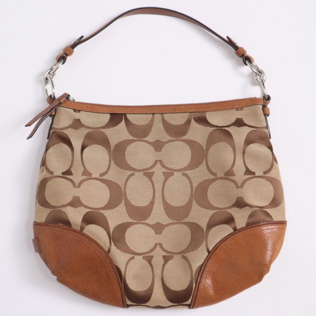 coach シグネチャー ホーボー 2way ショルダーバッグ old y2k - メルカリ