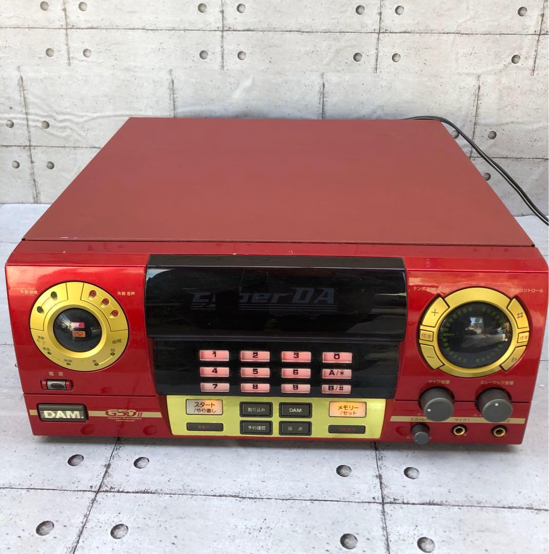 第一興商 DAM G-50Ⅱ家庭用 カラオケ機器通電のみ(L104) 第一興商 DAM G-50Ⅱ家庭用 カラオケ機器通電のみ(F95) - メルカリ