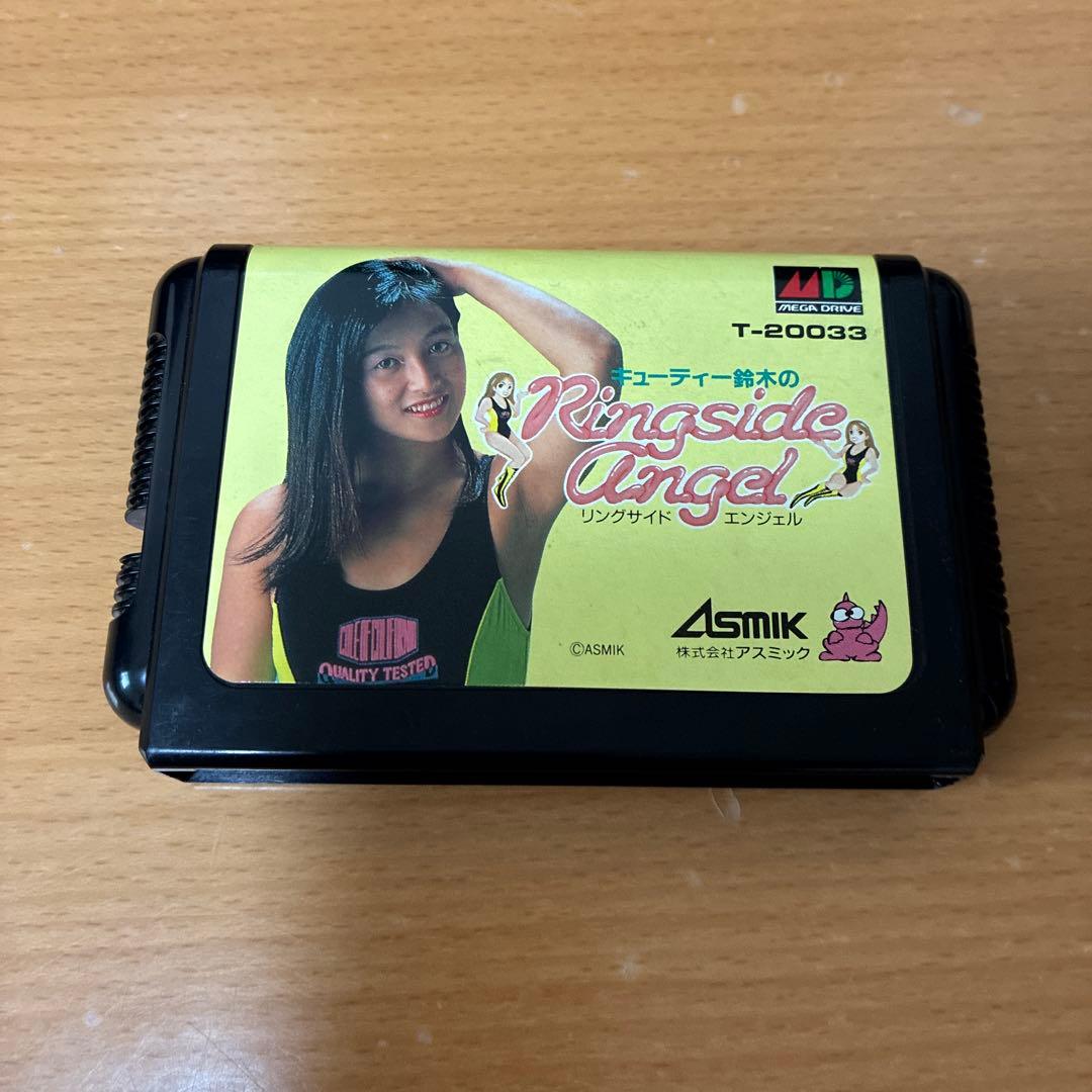 メガドライブソフト 「キューティ鈴木のリングサイドエンジェル