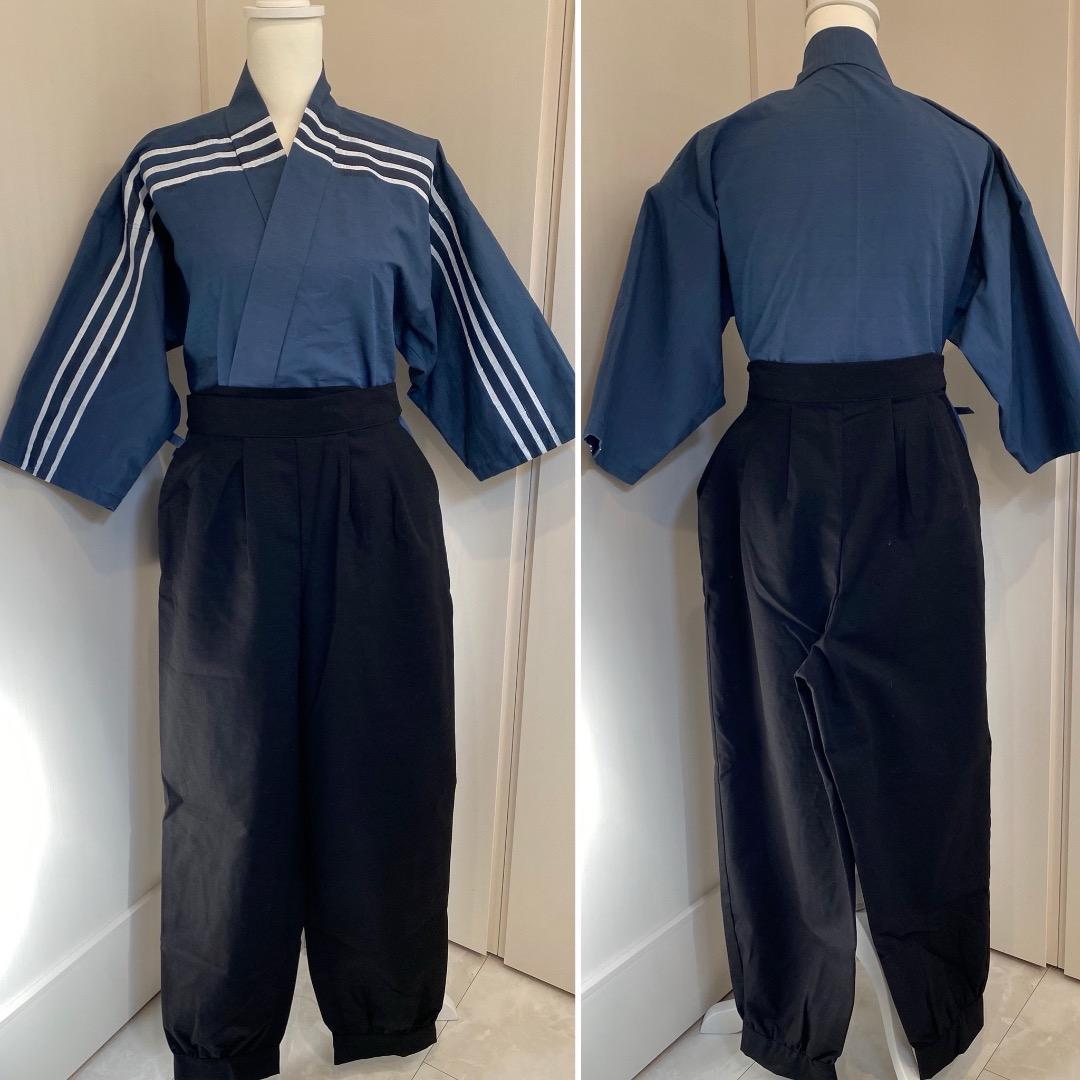 忍たま 若王寺 勘兵衛 私服 風 コスプレ衣装 ※難あり Mサイズ【匿名