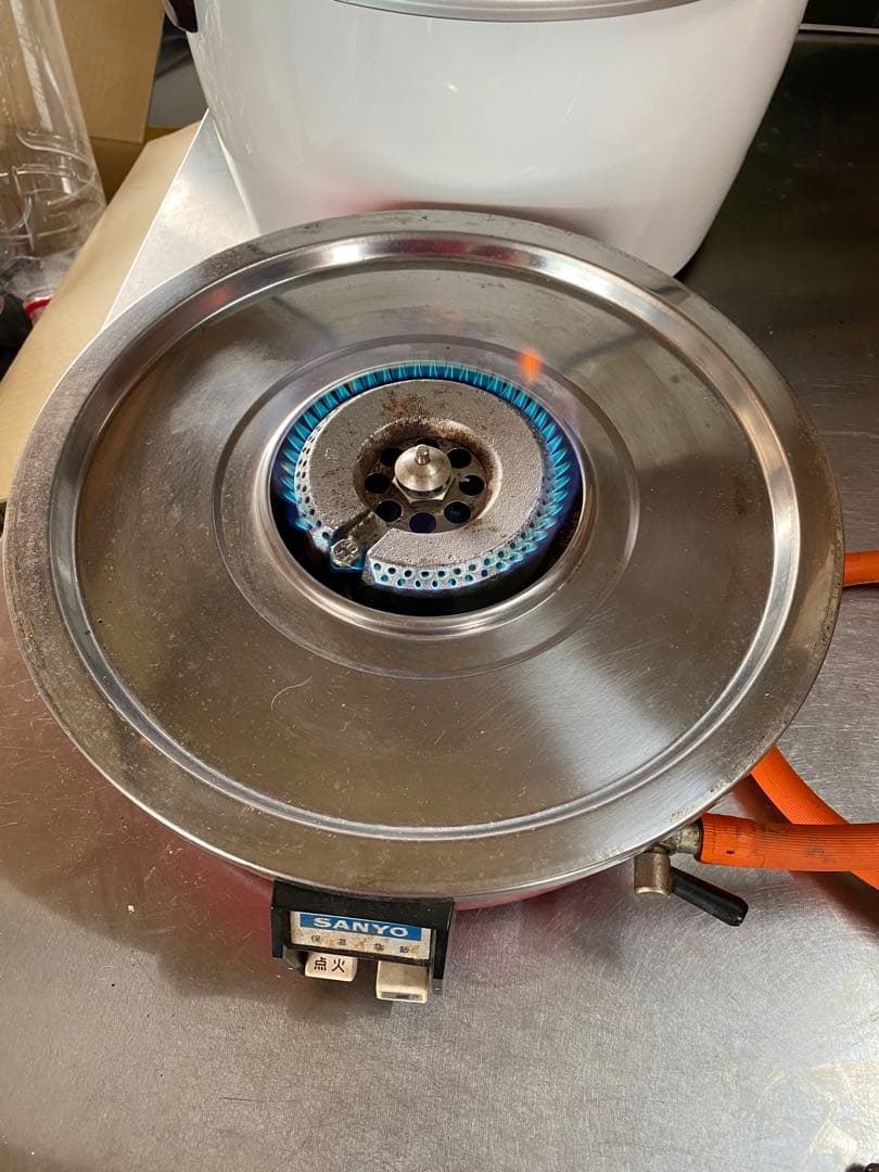 サンヨー 2.2升炊き LPガス炊飯器 昭和レトロ 最 安値 価格