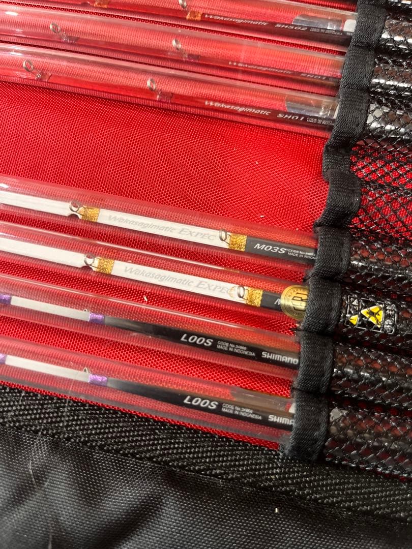 ワカサギ竿 8本セット シマノ 穂先 ケース付き シマノ（SHIMANO