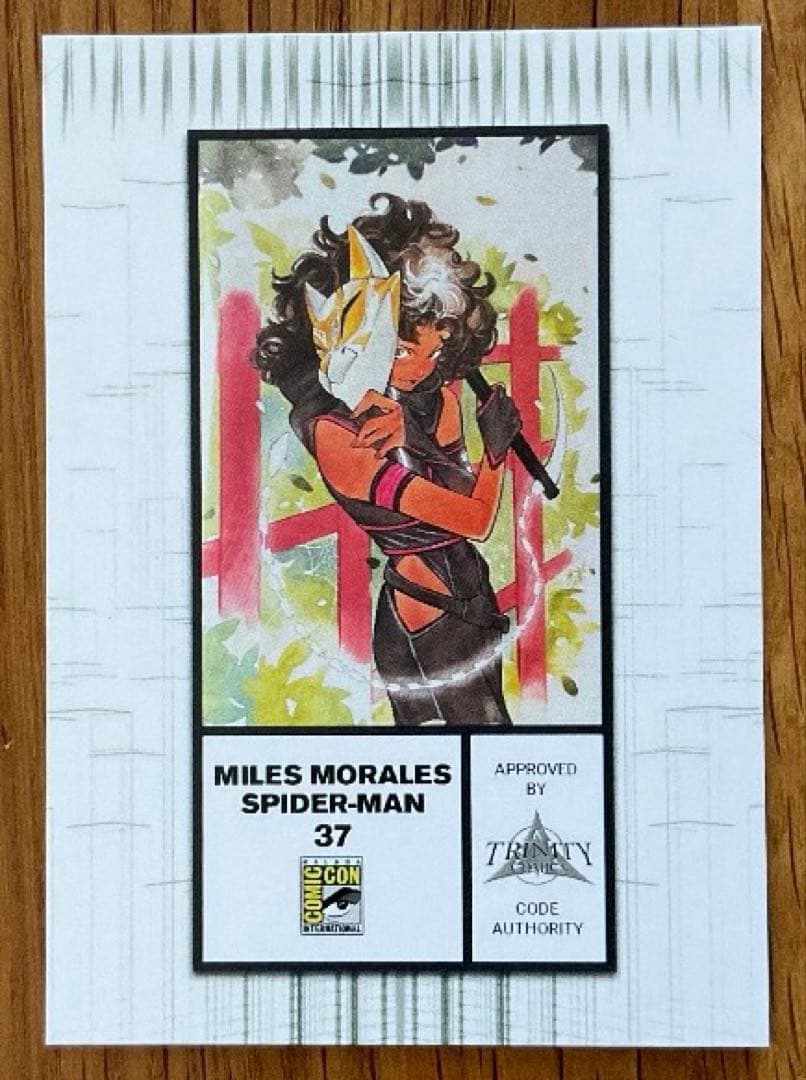 Miles Morales #37 桃桃子 エクスクルーシブ表紙 アメコミリーフ