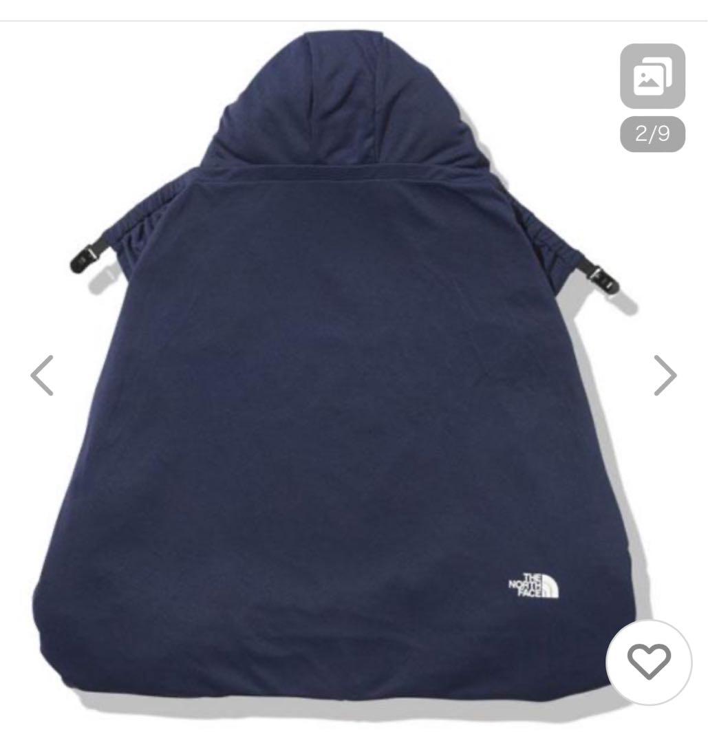 THE NORTH FACE 抱っこ紐ケープ 春〜夏 ネイビー - メルカリ