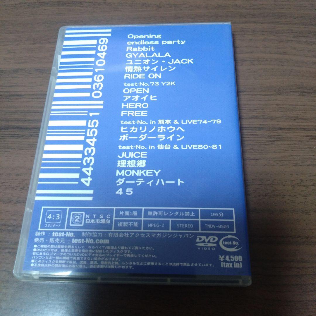 test-No / test-No.82 LIVE!! ～情熱サイレン全国