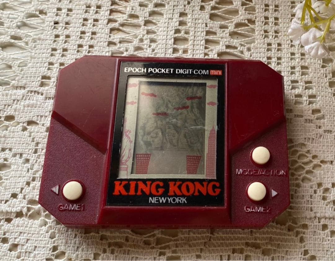 ゲームウォッチ キングコング ニューヨーク エポック社 昭和レトロ