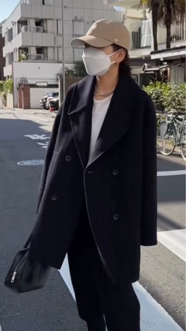 na.e Traditional Melton Coat - メルカリ