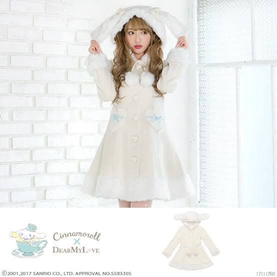 夢展望 シナモロール15周年記念 コラボコートMサイズ シナモン - メルカリ