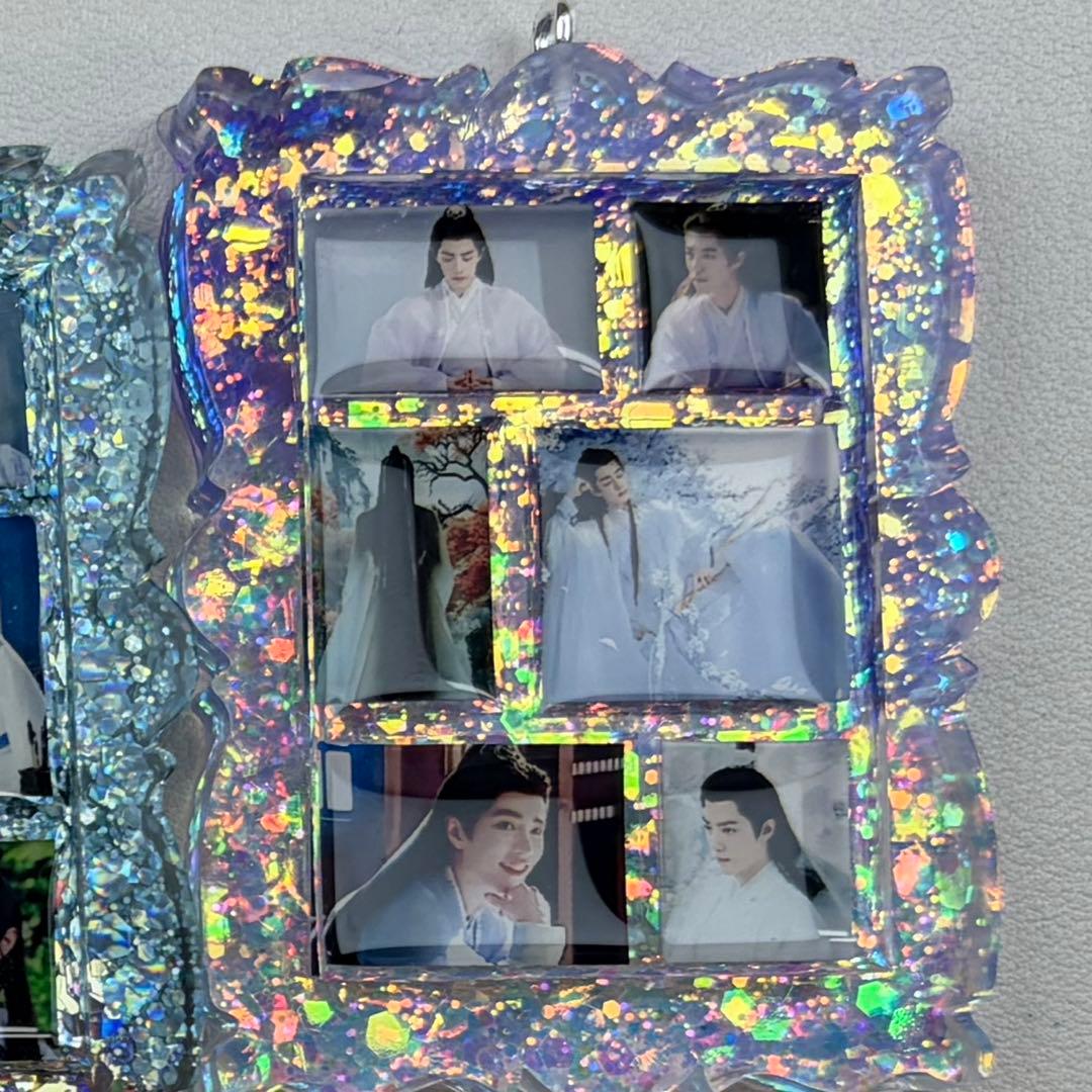 肖戦 新作 六宫格 レジンキーホルダー❣️8点セット❣️確認用❣️0224