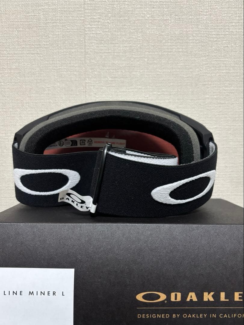 OAKLEY LINE MINER L SAPPHIRE 新品未使用 タグ付 OAKLEY Line Miner L