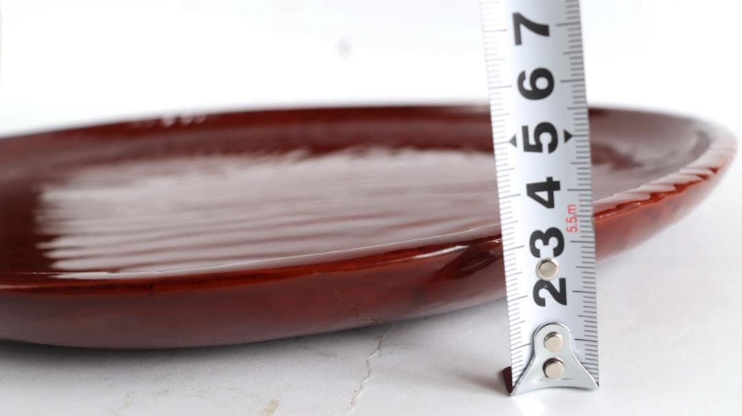 茶道具 平安吉象堂 杉木目 会席盆 丸盆 八枚 共箱の通販はau PAY