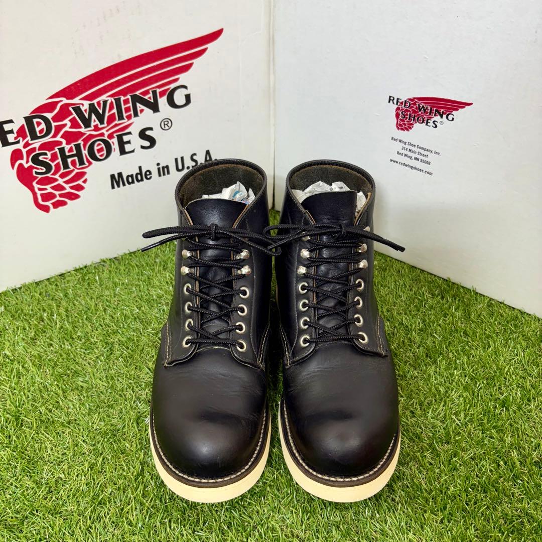 安心品質0619】茶芯8165廃盤レッドウイング廃盤ブーツ送料無料R7
