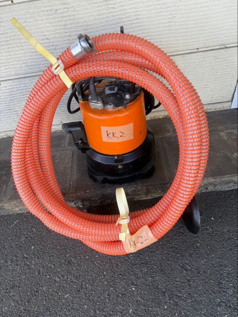 KK2 鶴見残水吸排水用　スイープポンプ　LSP1.4S 100V 60Hz 残水吸排水用スイープポンプLSP・LSPE型 LSP1.4S-62 残水吸排水