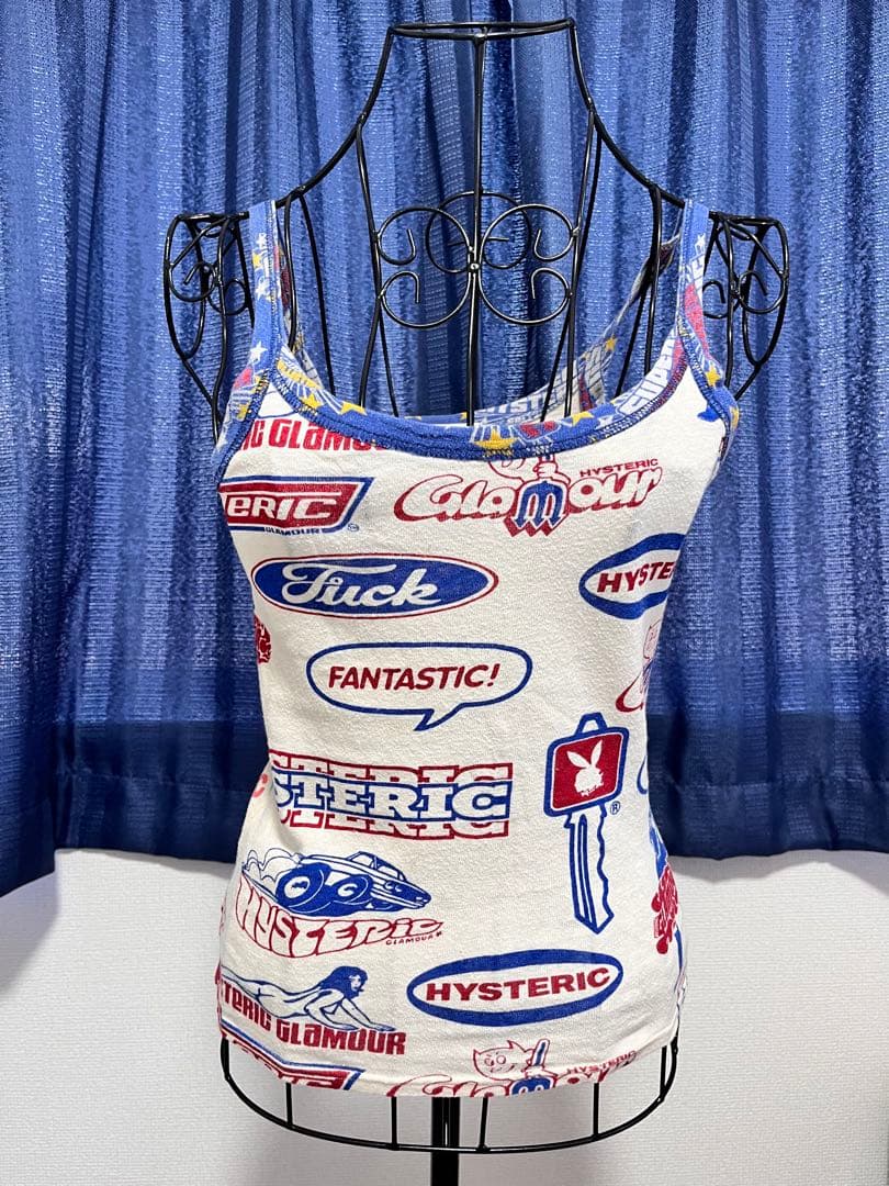 レア！！ヒステリックグラマー HYSTERIC GLAMOUR 90's キャミ HYSTERIC GLAMOUR - HYSTERIC GROCERY キャミソール / ブラック | Tempt