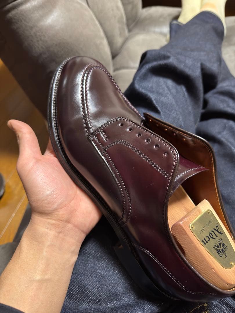 使用数回　極美品 Alden 54038 CORDOVAN No.8 9.5D